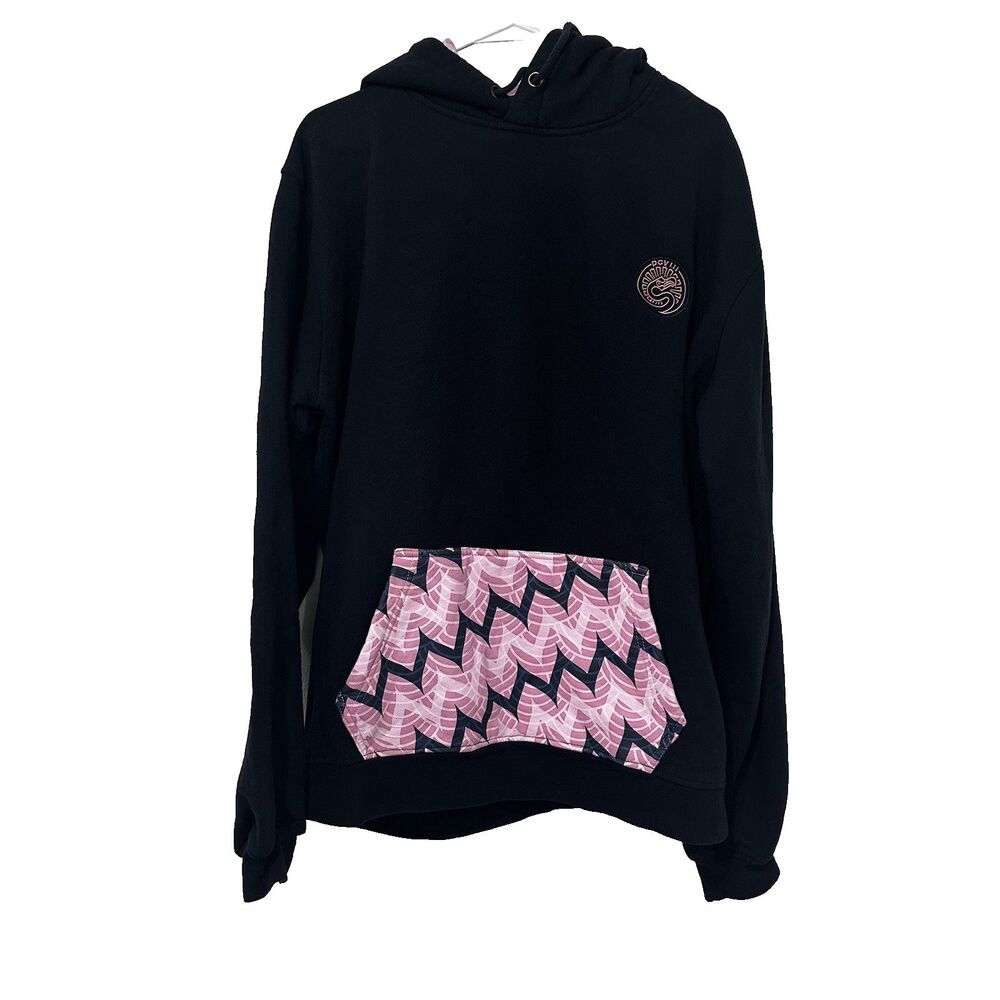Madison Forward Flamingo Club Black Soccer Hoodie Pullover Size XXL USL
